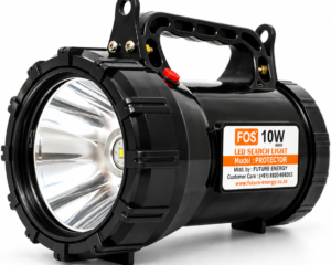 FOS PROTECTOR 10W LED Search Light | 1000 Lumens | 1 km. Range | 6500K