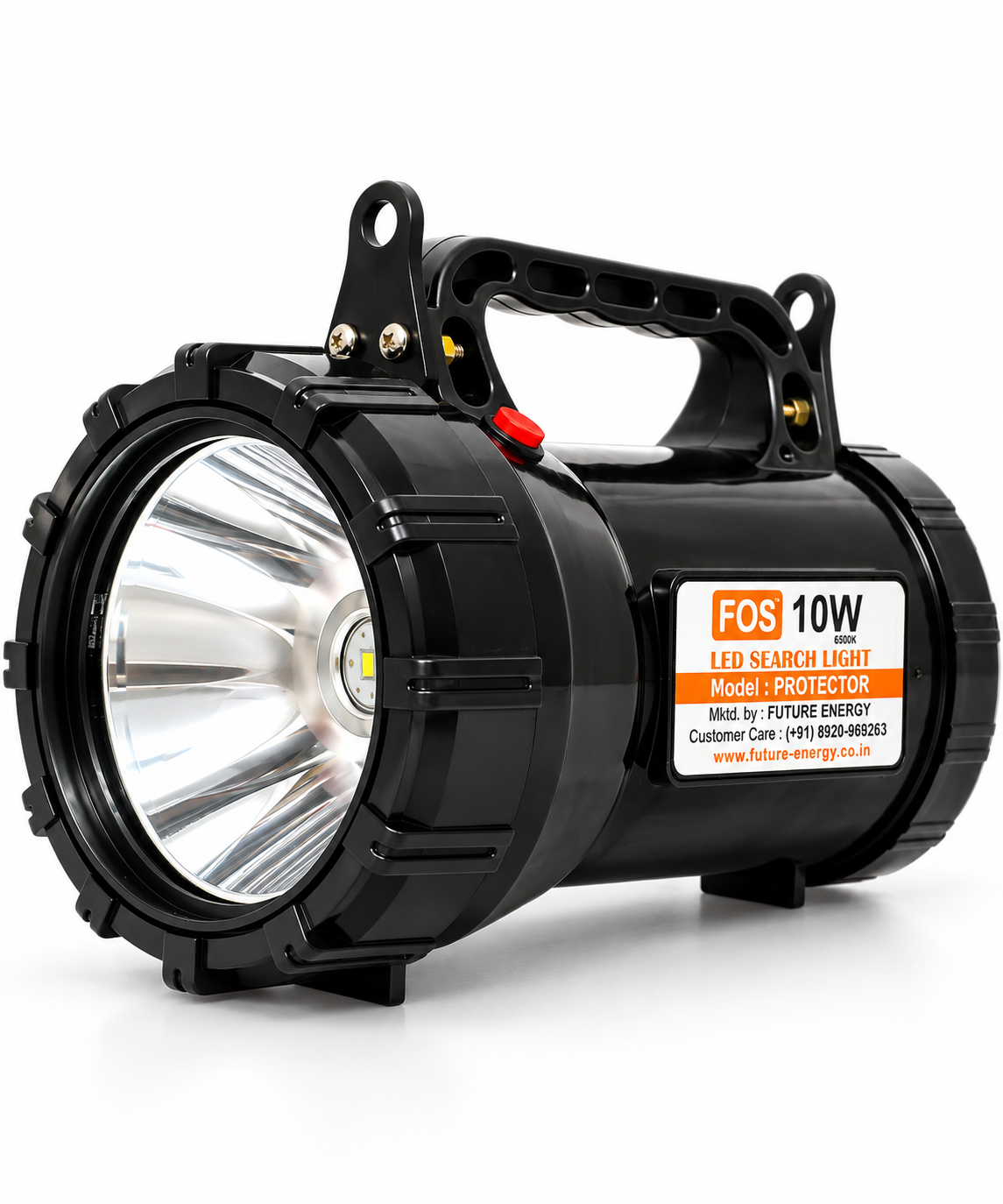 FOS LED SEARCH LIGHT 10W PROTECTOR - 1 hero FOS PROTECTOR 10W LED Search Light | 1000 Lumens | 1 km. Range | 6500K