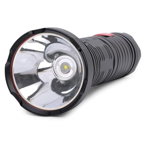 FOS LED Search Light 25W - 2550 LUMENS (Range up to 1.5 Km.) with Rechargeable 15000 mAh Li-ion Battery (Model: LIGHT MASTER)