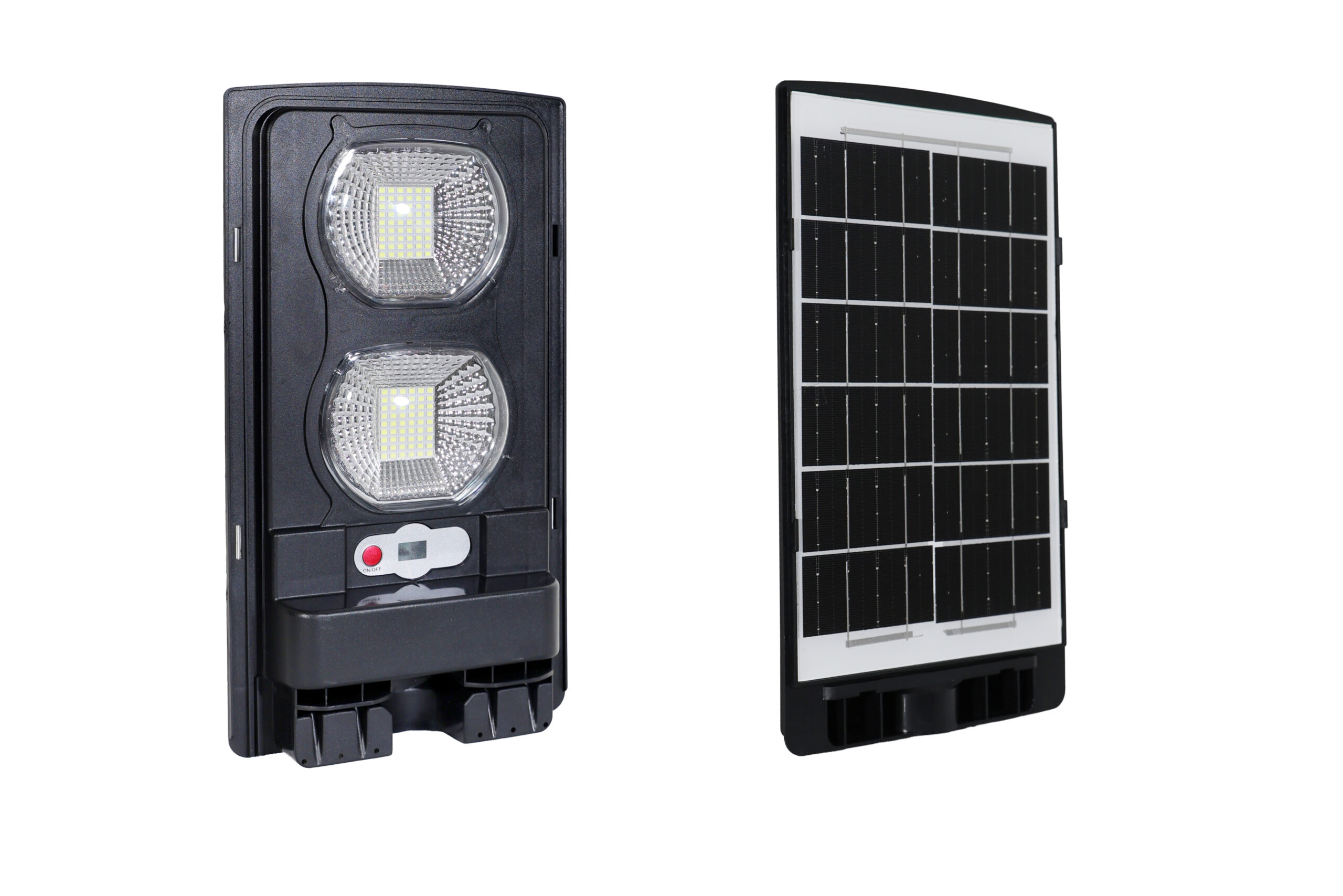 FOS Solar LED Street Light 30W with Wall Mouting Bracket (Cool White 6500k | IP 65 Water-Proof, All-in-ONE, AUTO ON/Off)