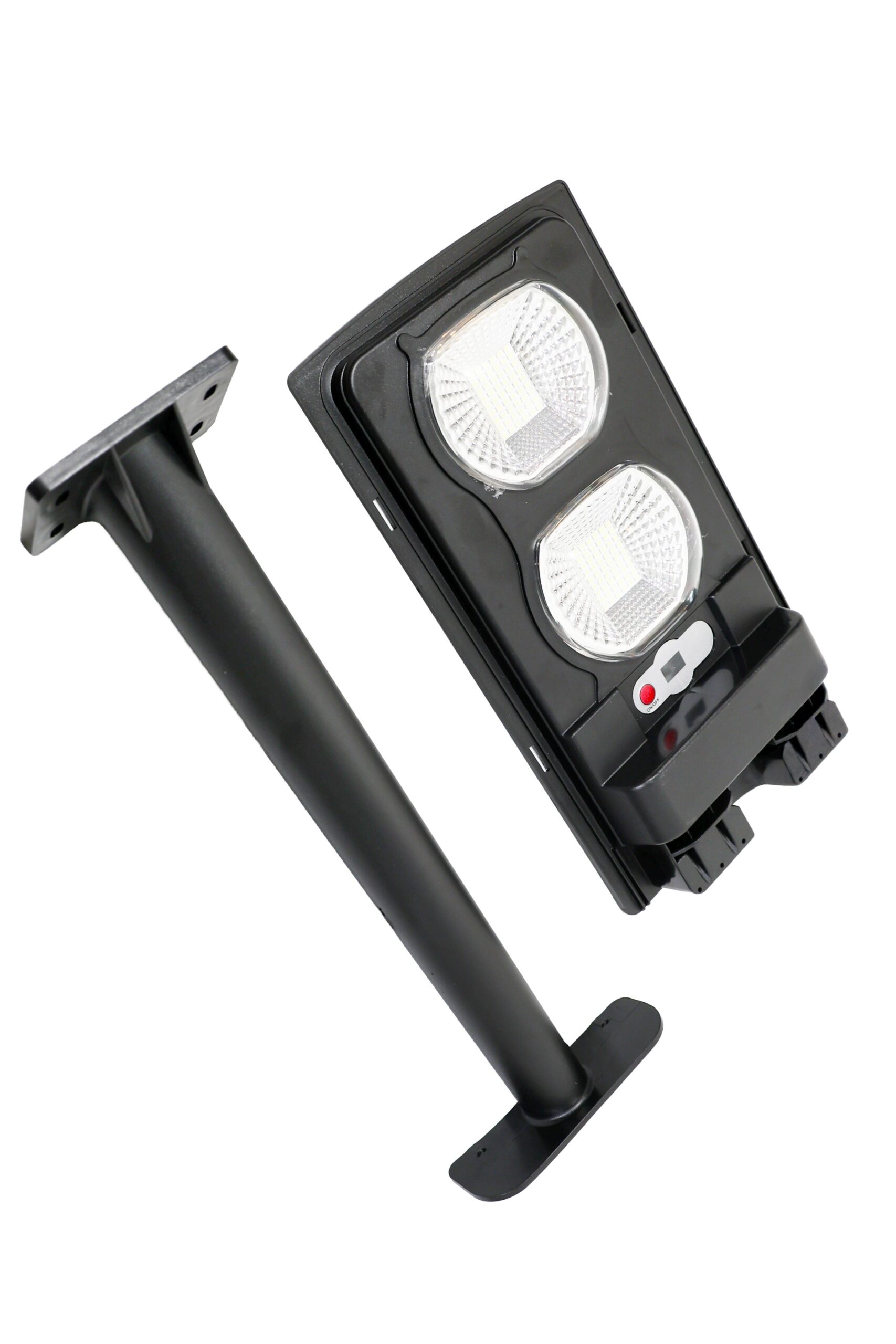 FOS Solar LED Street Light 30W with Wall Mouting Bracket (Cool White 6500k | IP 65 Water-Proof, All-in-ONE, AUTO ON/Off)