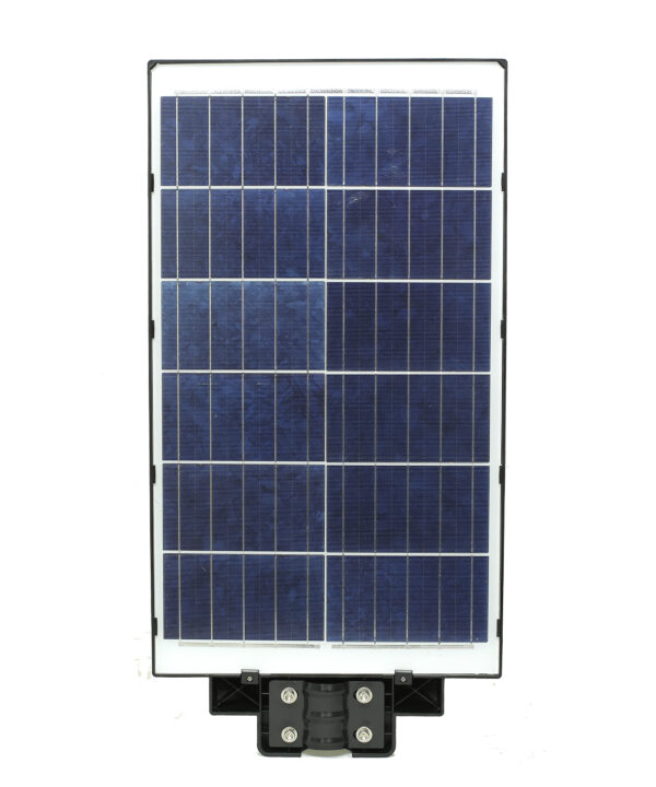 REALBUY 350W Solar LED Street Light with Remote Control and Motion Sensor (All-in-ONE) - Cool White 6500k