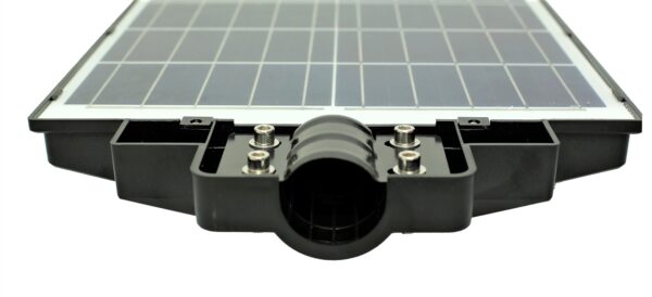 REALBUY 280W Solar LED Street Light with Remote Control and Motion Sensor (All-in-ONE) - Cool White 6500k
