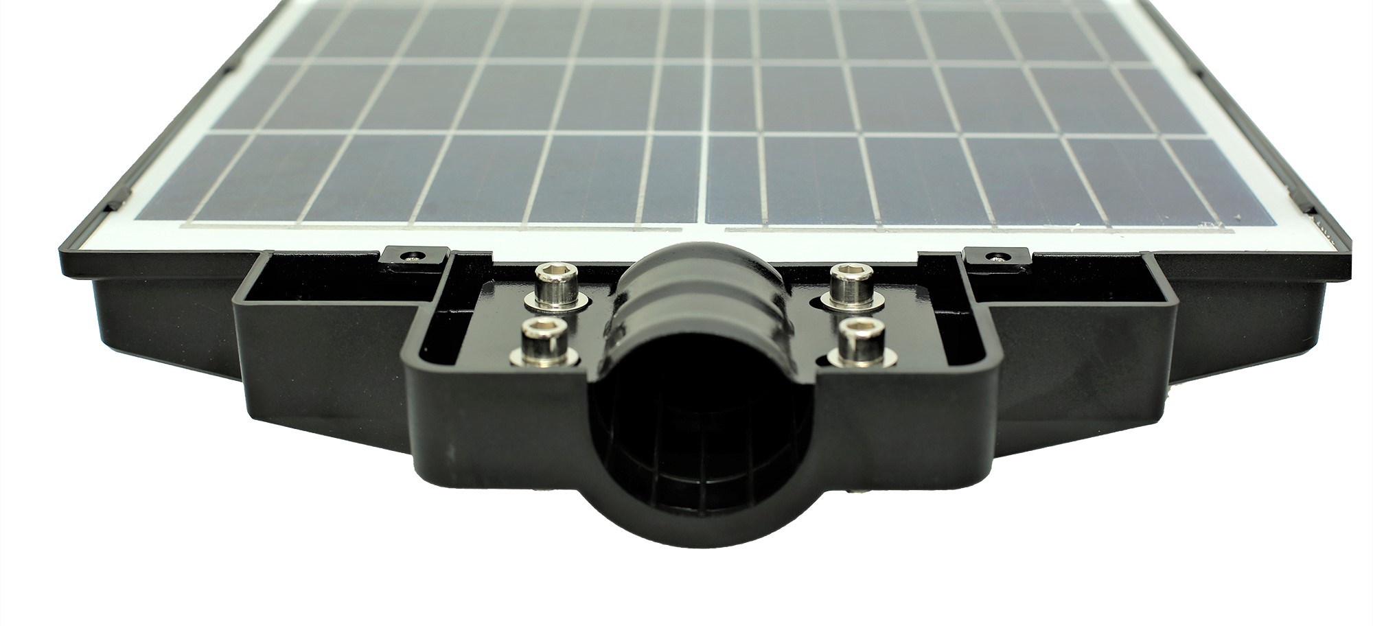 REALBUY 280W Solar LED Street Light with Remote Control and Motion Sensor (All-in-ONE) - Cool White 6500k