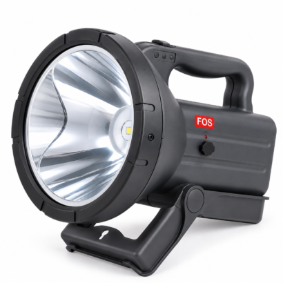 FOS 30W LED Search Light | 2500–2600 Lumens | 2 km | Dual Charging