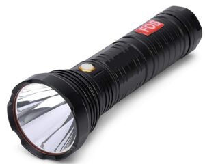 FOS LED Search Light 25W - 2550 LUMENS (Range up to 1.5 Km.) with Rechargeable 15000 mAh Li-ion Battery (Model: LIGHT MASTER)