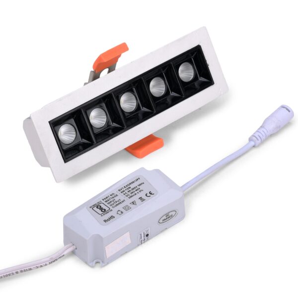 FOS LED COB Spot Down Light 10W (1100 LUMENS) Linear Recessed Ceiling Lamp