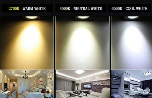 FOS LED COB Surface Light - WHITE (Warranty 2 Years)