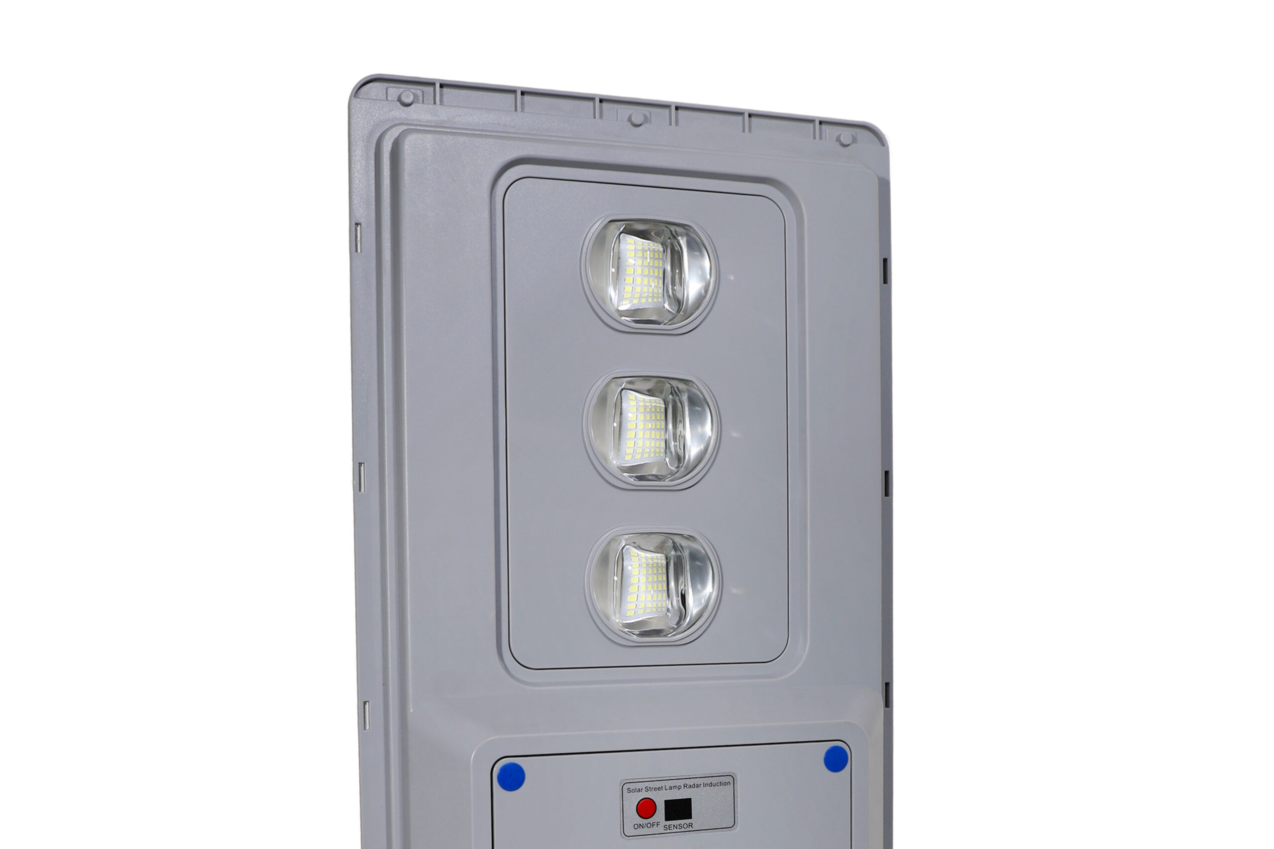 FOS 300W Solar LED Street Light, All-in-ONE with Optical Lens, Motion Sensor and Remote Control (Cool White 6500k, IP 65 Water-Proof)