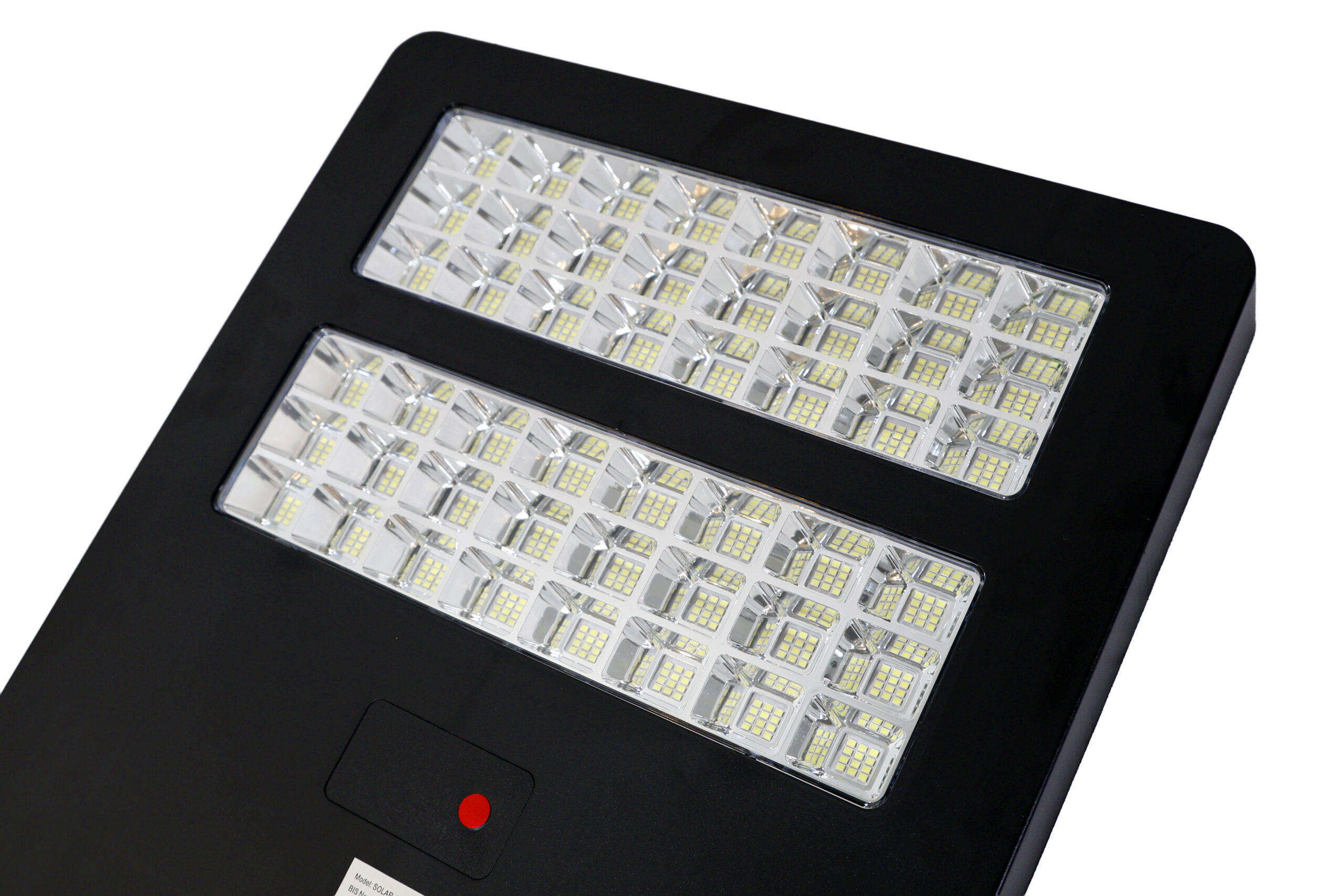 FOS 250W Solar LED Street Light (All-in-ONE with Motion Sensor and Remote Control, Cool White 6500k, IP 65 Water-Proof) - Wall Bracket Included