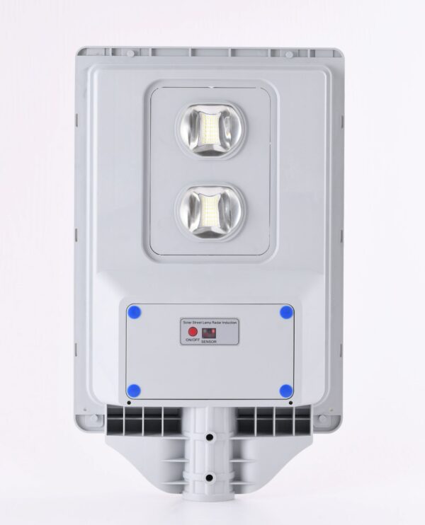 FOS 200W Solar LED Street Light, All-in-ONE with Optical Lens, Motion Sensor and Remote Control (Cool White 6500k, IP 65 Water-Proof)