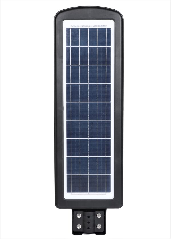 FOS 120W Solar LED Street Light with Remote Control and Motion Sensor, All-in-ONE (Cool White 6500k, IP 65 Water-Proof, 1 Year Warranty)