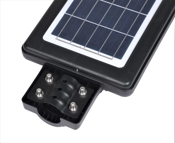 FOS 120W Solar LED Street Light with Remote Control and Motion Sensor, All-in-ONE (Cool White 6500k, IP 65 Water-Proof, 1 Year Warranty)