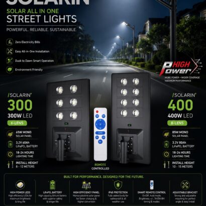 FOS SOLAR LED STREET LIGHT
