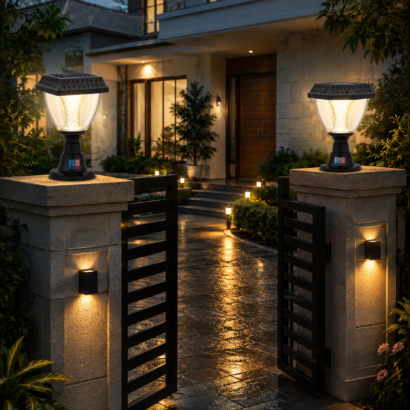 REALBUY ARCADIA SOLAR GATE LIGHT