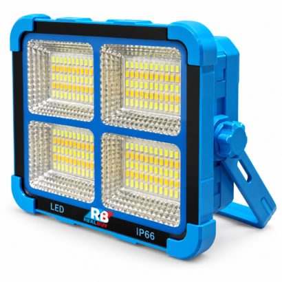 REALBUY POWERBASE 101 100W Solar Rechargeable Emergency LED Light