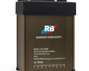 REALBUY 24V DC 400W Rainproof LED Driver | 16.6A