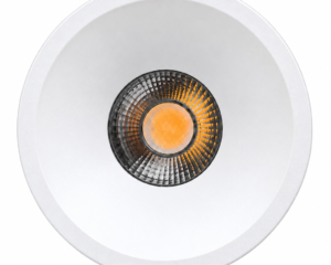 Close-up view of REALBUY recessed COB lens spot downlight